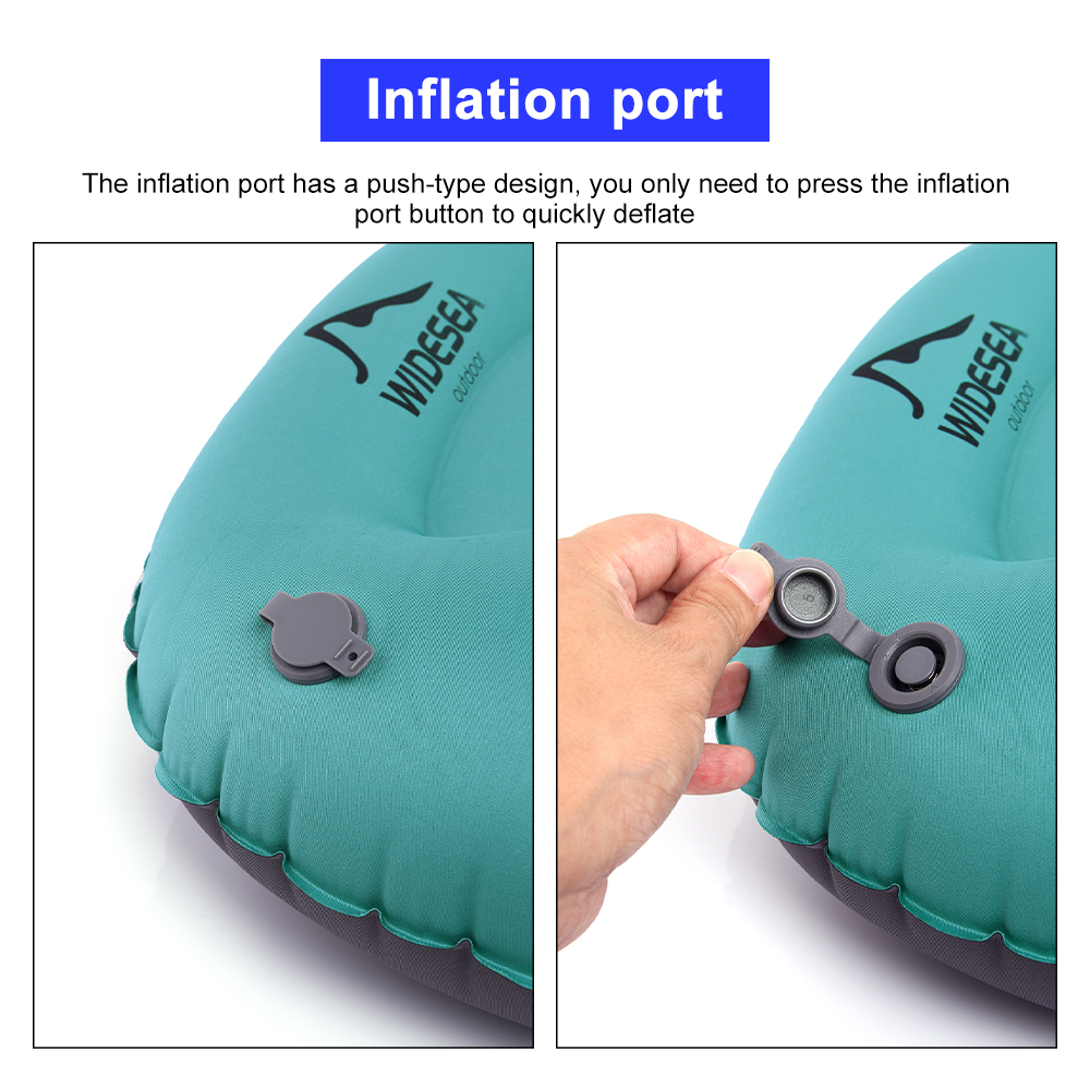 Widesea Portable Inflatable Pi - Camp Pillow Compressible บทวิจารณ์และราคา