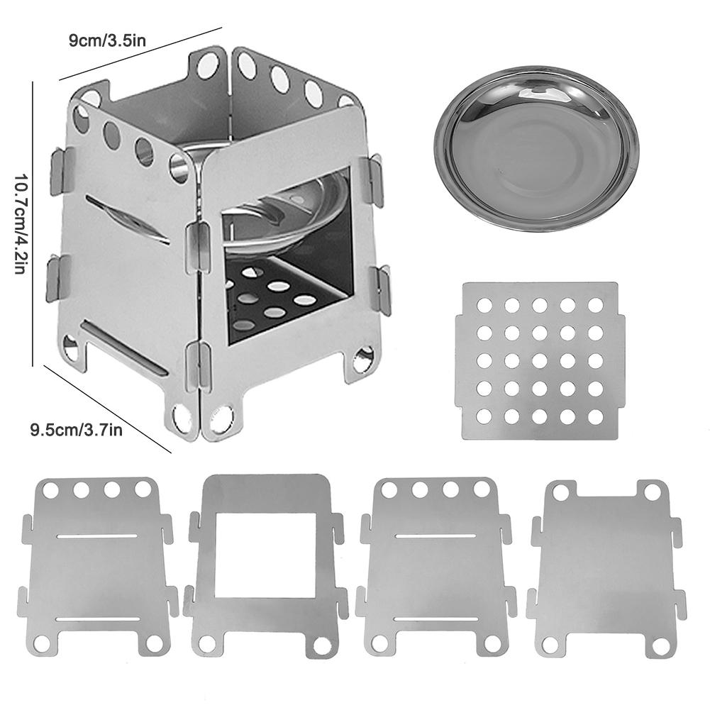 Folding Camping Wood Stove Por - Outdoor Gas Camping Oven บทวิจารณ์และราคา