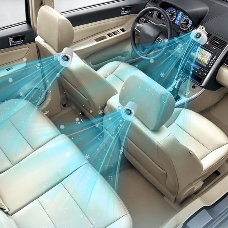 Cooling Fan Semiconductor Car  - Camping Quiet บทวิจารณ์และราคา
