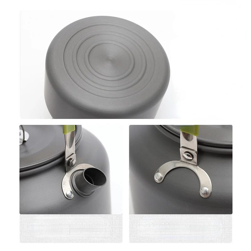 Home Household Camping Cookwar - Outdoor Camping Kit บทวิจารณ์และราคา