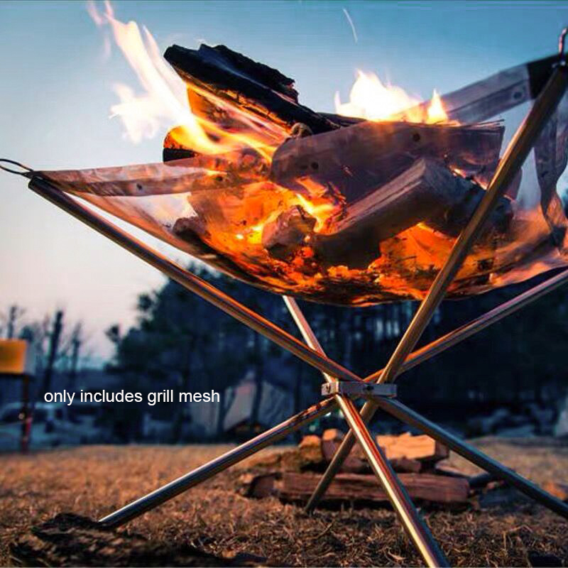 Portable Fire Pit Durable Outd - Outdoor Camping Fire Pit บทวิจารณ์และราคา