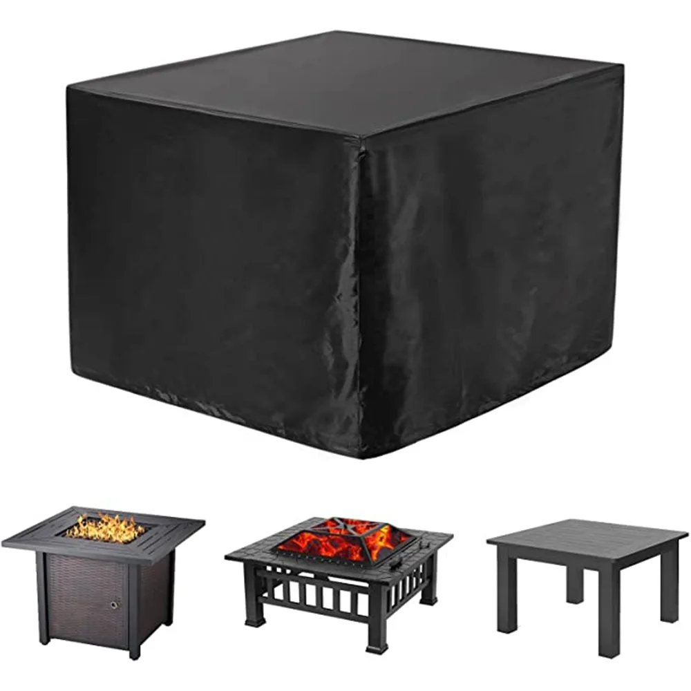 Waterproof Square Fire Pit Cov - Outdoor Camping Fire Pit บทวิจารณ์และราคา