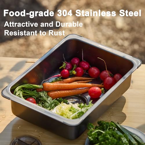 304 Stainless Steel Mini Sink  - Outdoor Camp บทวิจารณ์และราคา