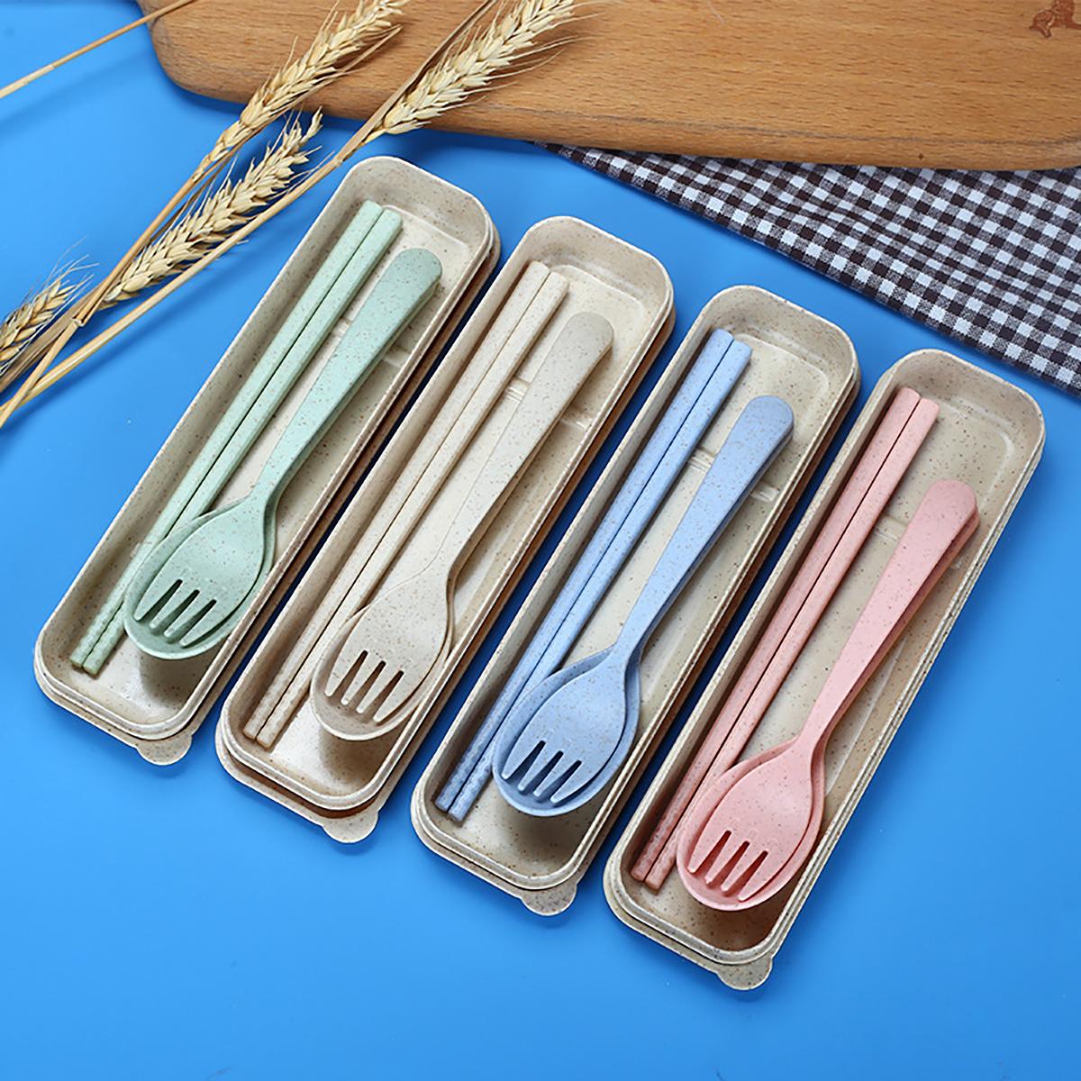 Fork Spoon Chopsticks Bowls Cu - Outdoor Camping Outfit บทวิจารณ์และราคา