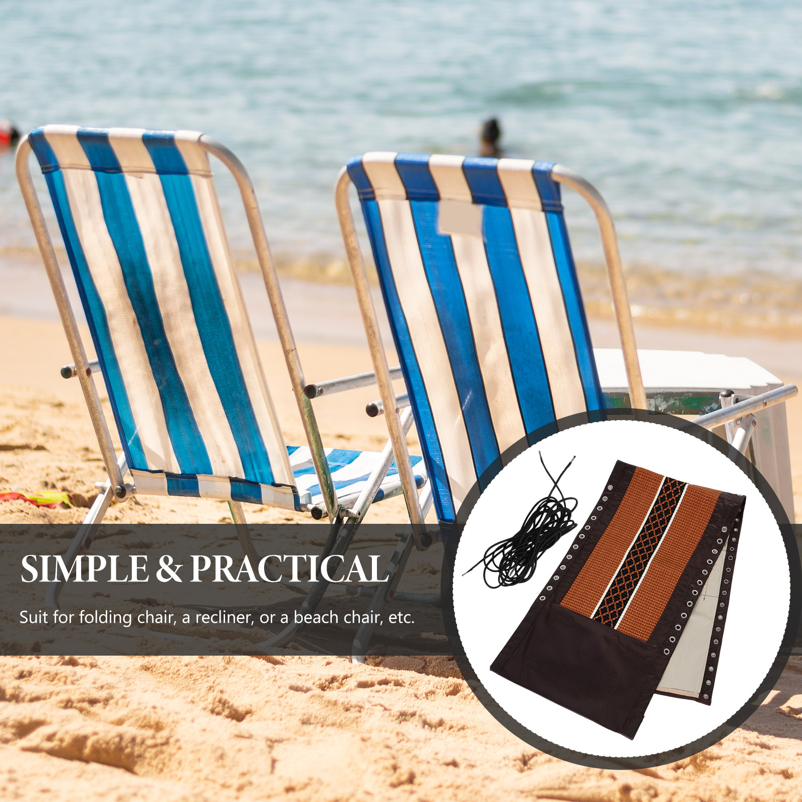 1Set Portable Chair Replacemen - Outdoor Chair Camping บทวิจารณ์และราคา
