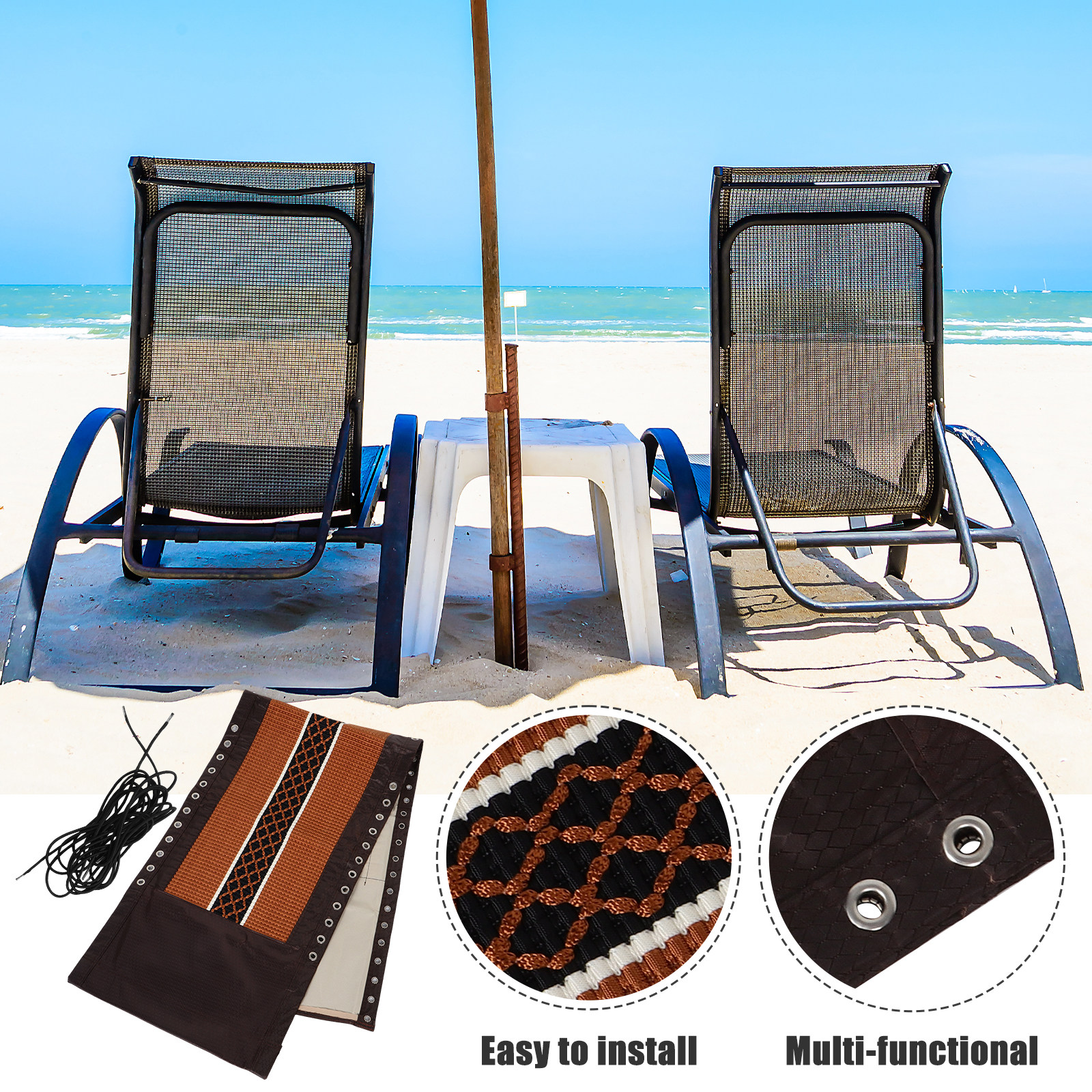1Set Portable Chair Replacemen - Outdoor Chair Camping บทวิจารณ์และราคา