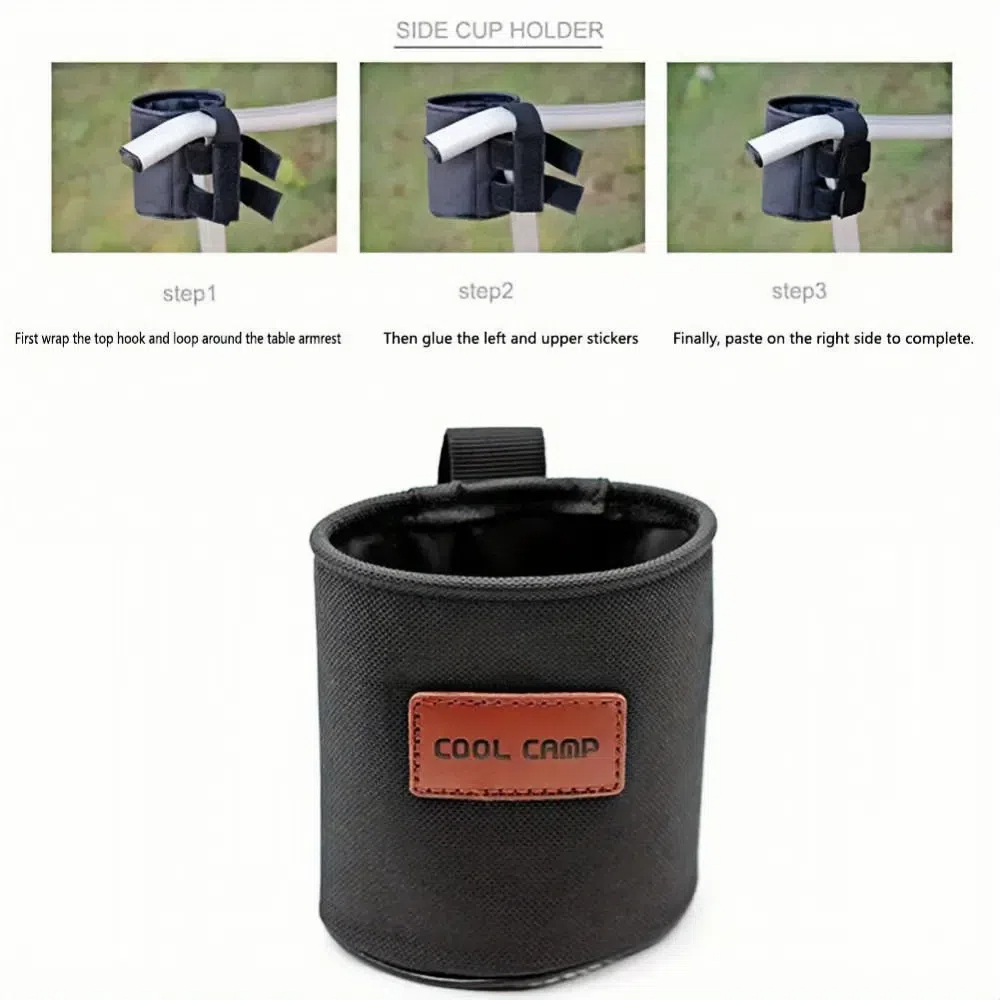 New 1PC Camping Chair Cup Hold - Outdoor Camping Table And Chairs บทวิจารณ์และราคา