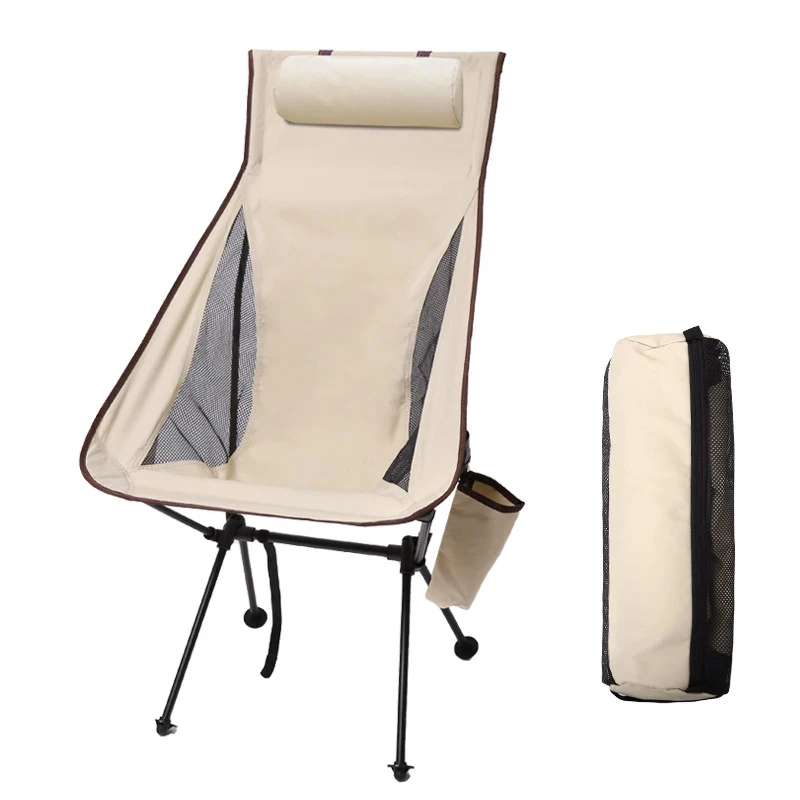 Portable foldable camping chai - Outdoor Chair Camping บทวิจารณ์และราคา