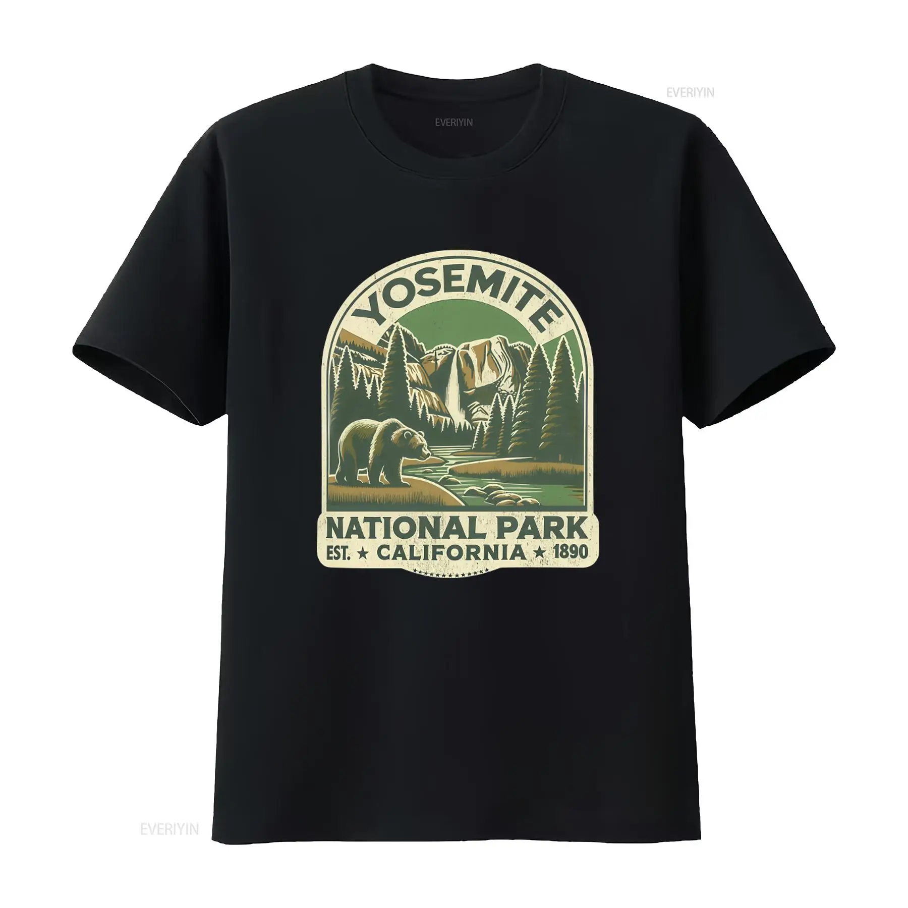 Vintage Yosemite National Park - Outdoor Camping Outfit บทวิจารณ์และราคา