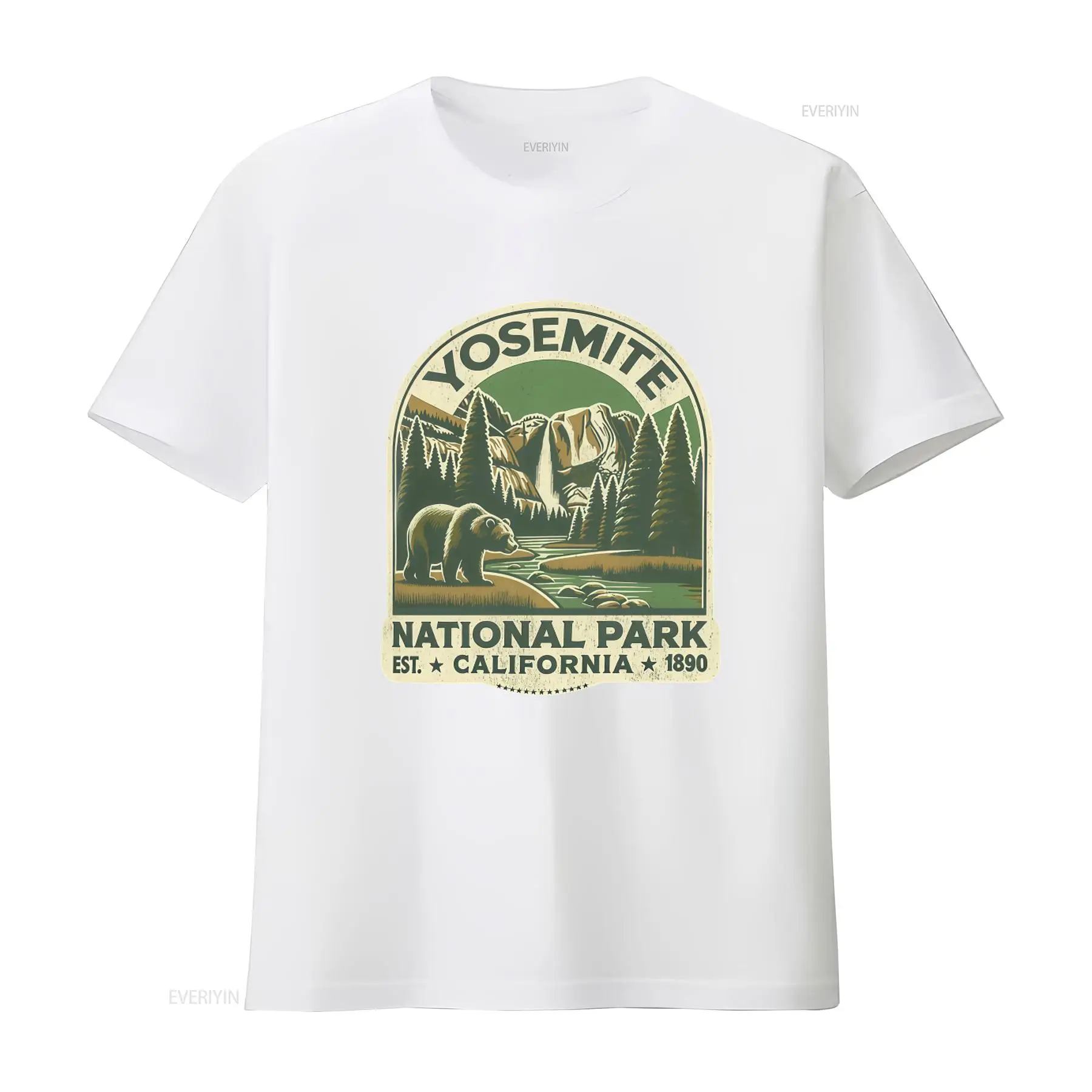 Vintage Yosemite National Park - Outdoor Camping Outfit บทวิจารณ์และราคา