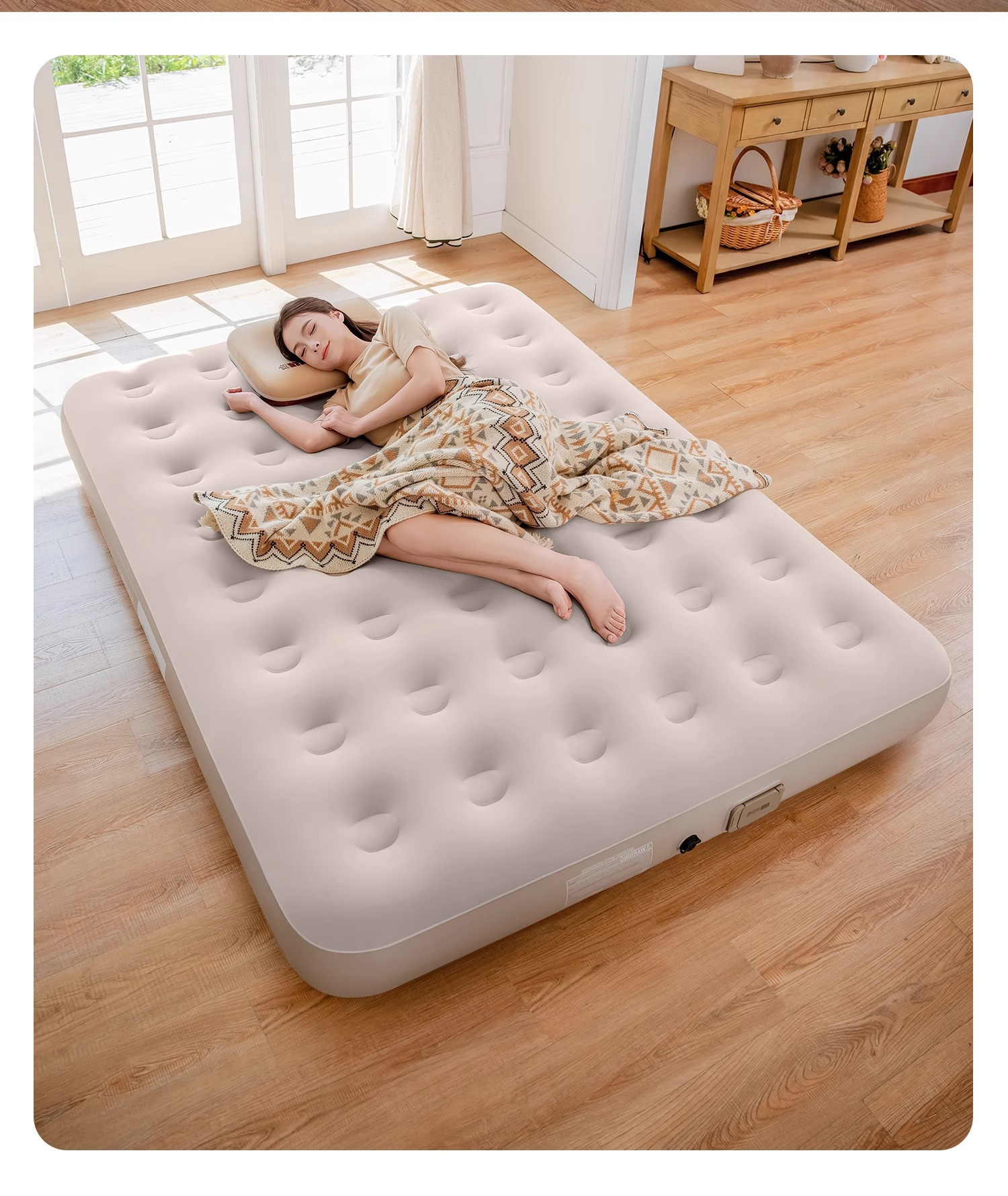 Air Mattress Built-in Pump Sel - Camping Outdoor Or Indoor บทวิจารณ์และราคา