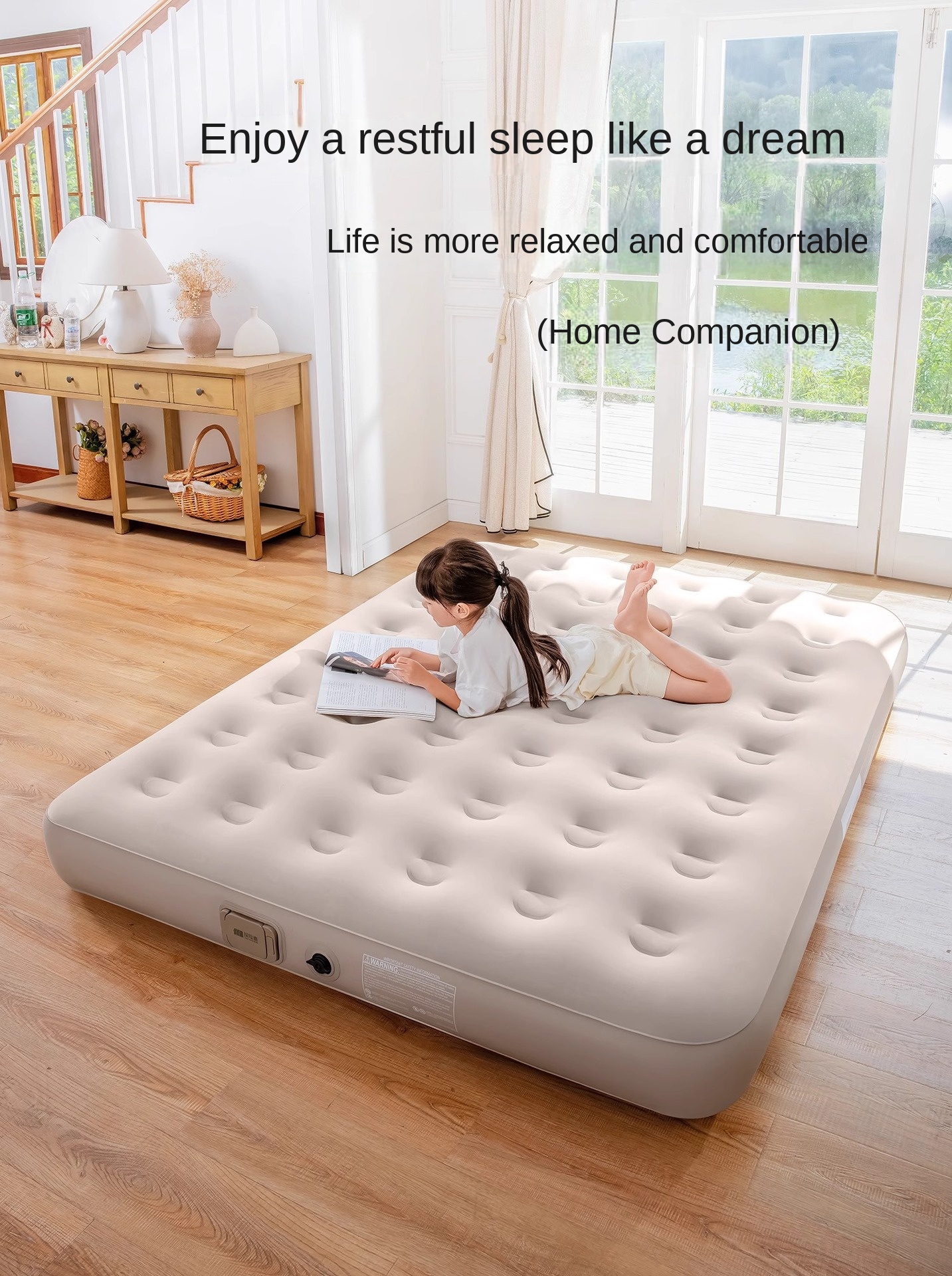Air Mattress Built-in Pump Sel - Camping Outdoor Or Indoor บทวิจารณ์และราคา