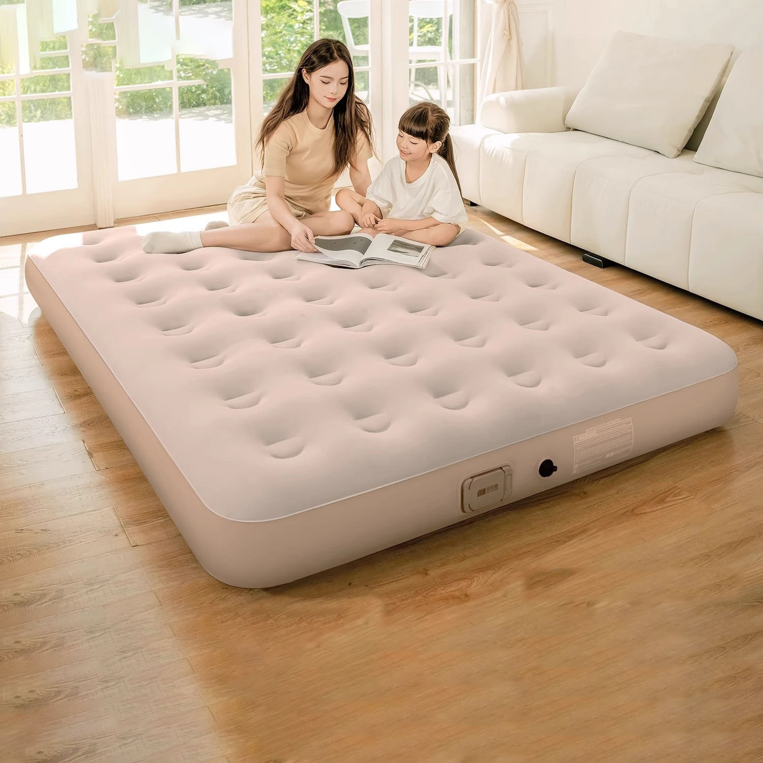 Air Mattress Built-in Pump Sel - Camping Outdoor Or Indoor บทวิจารณ์และราคา