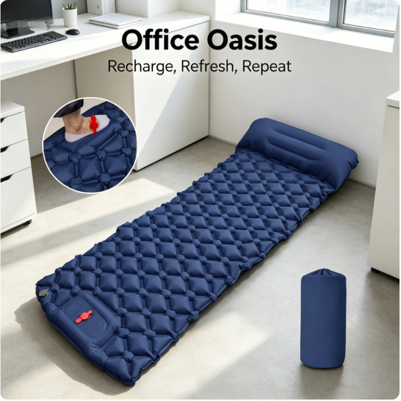 Ultralight Inflatable Sleeping - Camp Pillow Compressible บทวิจารณ์และราคา