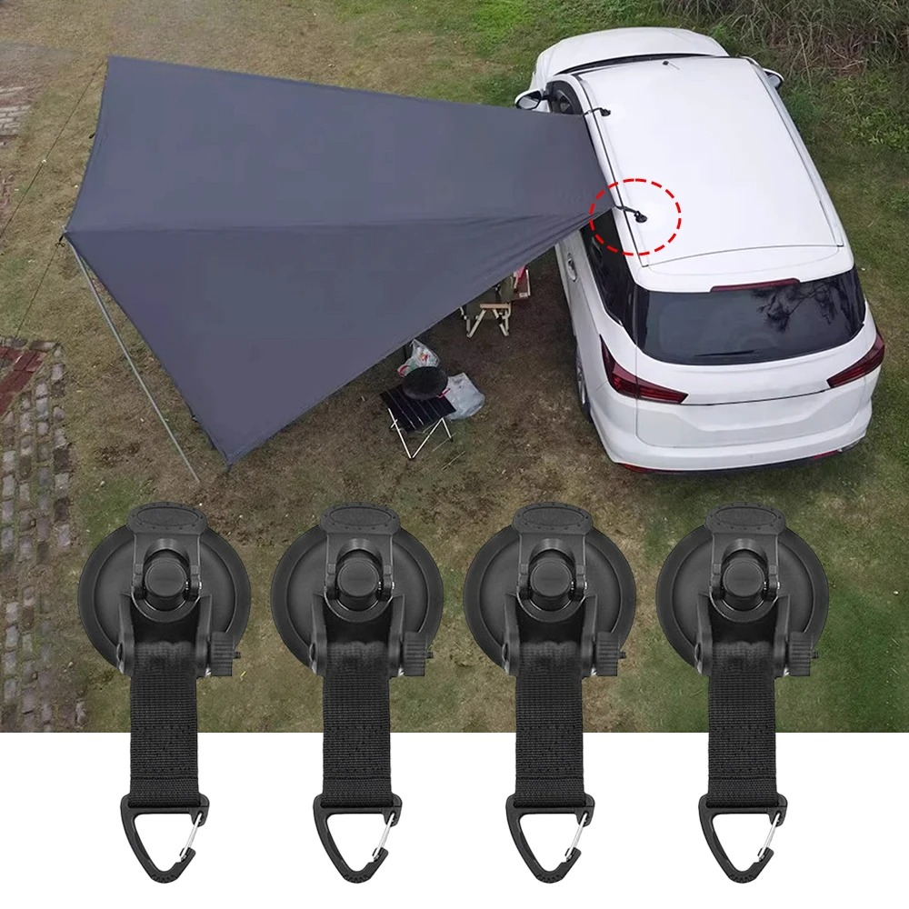 2/4pcs Car Tent Suction Cup Bu - Outdoor Camping Van Tent บทวิจารณ์และราคา