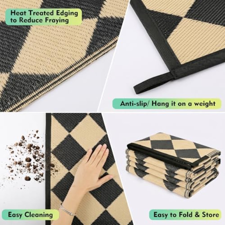 Outdoor Camping Rugs 9x18 ft W - Outdoor Camping Rugs 9X18 บทวิจารณ์และราคา