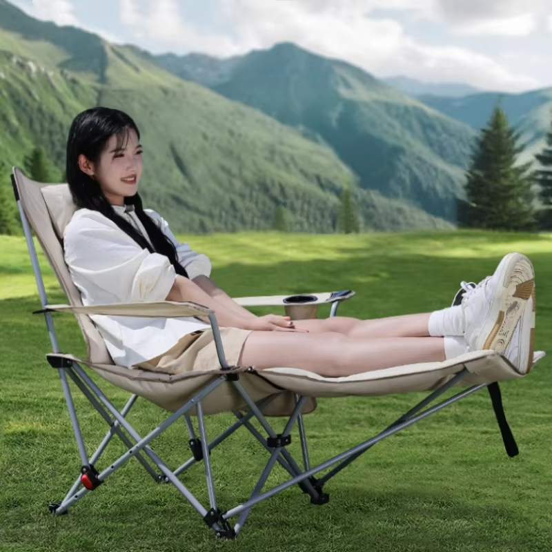 Folding Recliner Portable Camp - Outdoor Camping Table And Chairs บทวิจารณ์และราคา