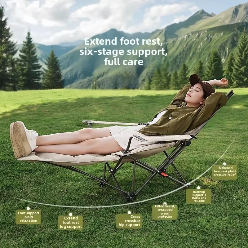 Folding Recliner Portable Camp - Outdoor Camping Table And Chairs บทวิจารณ์และราคา