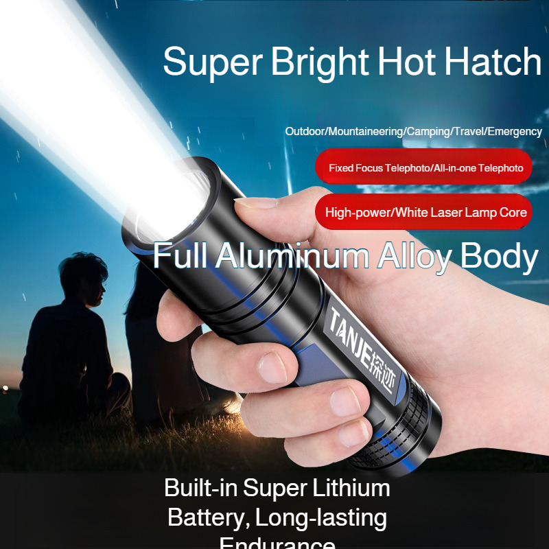Outdoor Flashlight Small Mini  - Outdoor Camping Decor บทวิจารณ์และราคา
