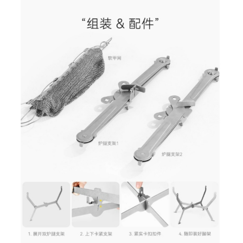 For Hiking Picnic Cooking Fold - Outdoor Camping Fire Pit บทวิจารณ์และราคา