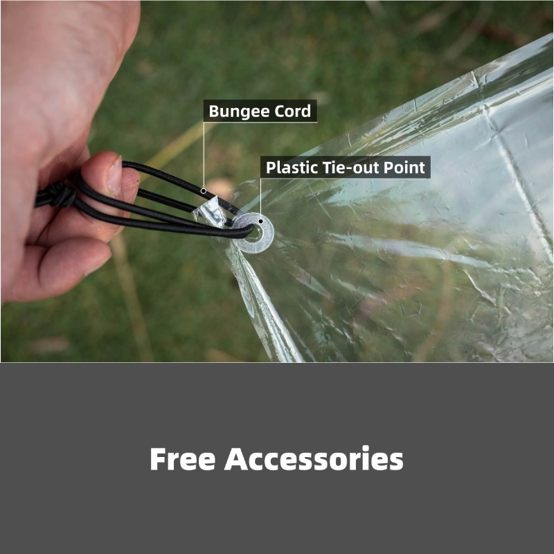 Ultralight Polycro Footprint 6 - Outdoor Camping Rug Waterproof บทวิจารณ์และราคา