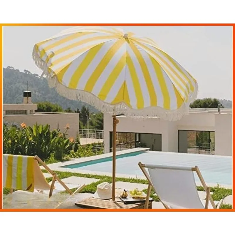 2026 2-meter Yellow Striped Um - Outdoor Camping Events 2026 บทวิจารณ์และราคา