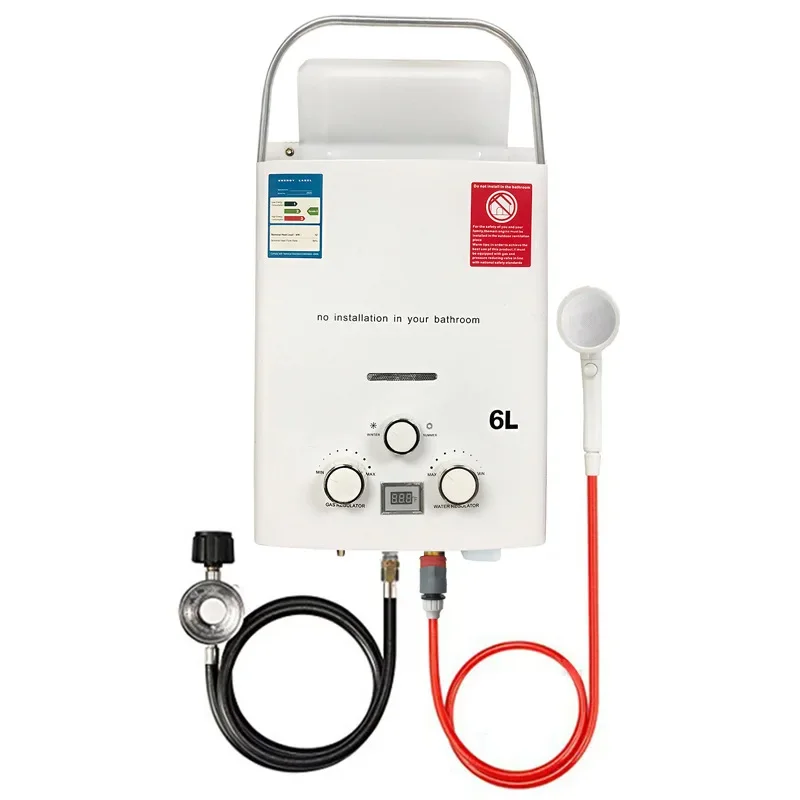 LPG Propane Gas Tankless Water - Outdoor Camping Hot Water Shower บทวิจารณ์และราคา