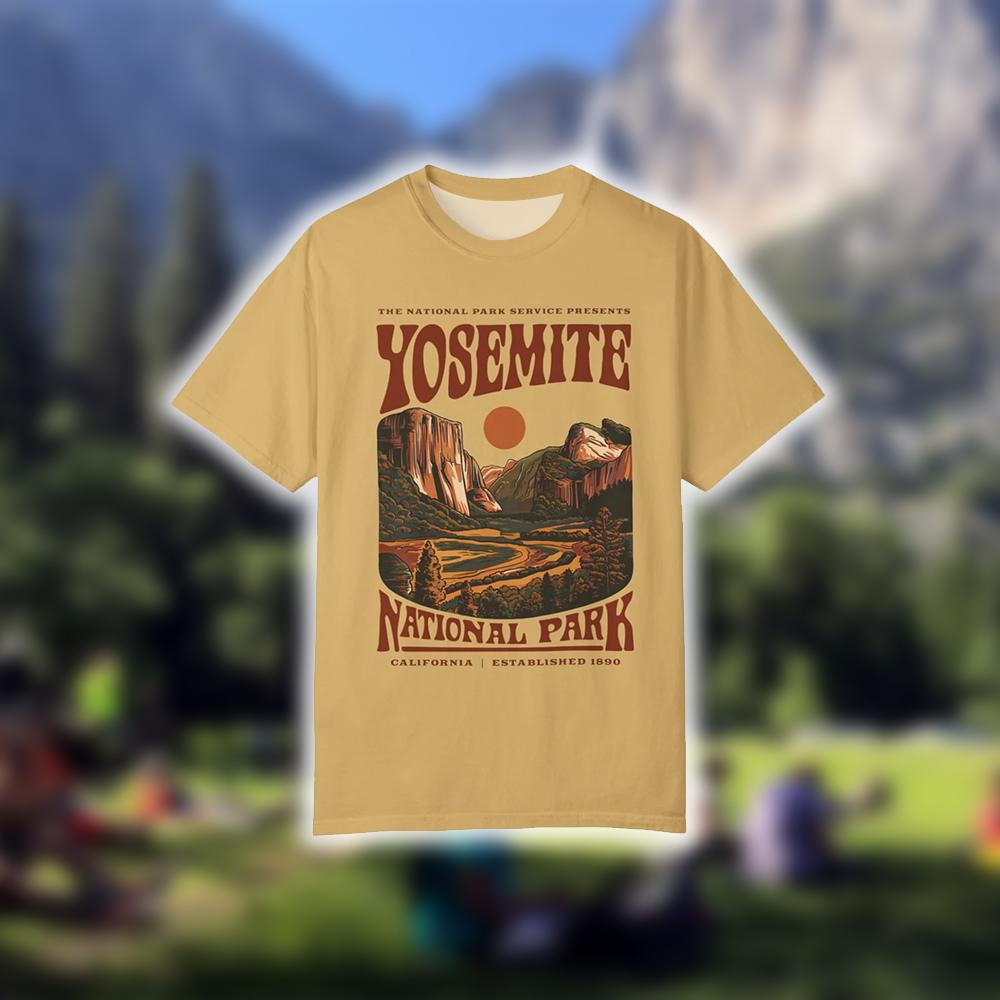 Yosemite National Park Vintage - Outdoor Camping Yosemite บทวิจารณ์และราคา