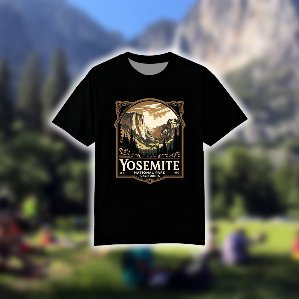 Yosemite National Park Vintage - Outdoor Camping Yosemite บทวิจารณ์และราคา