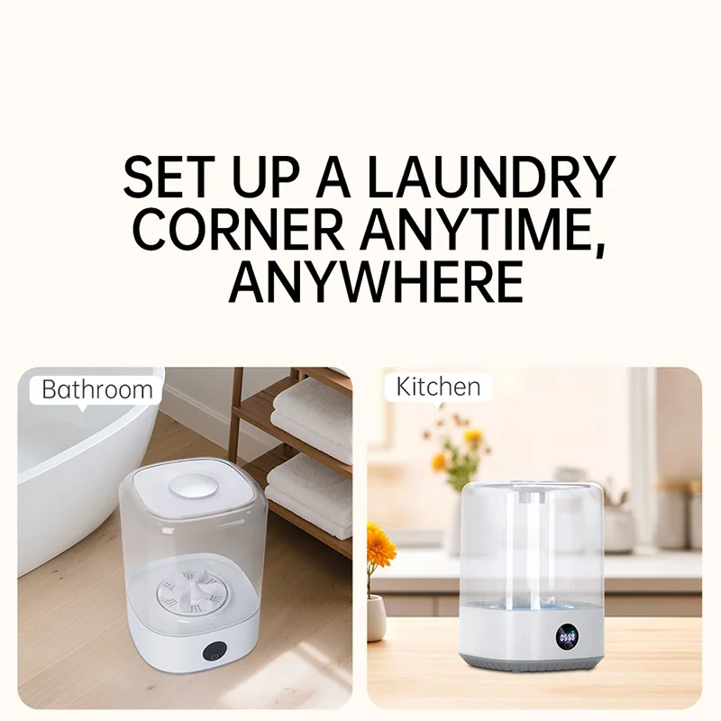 Portable Mini Washing Machine  - Camping Quiet บทวิจารณ์และราคา