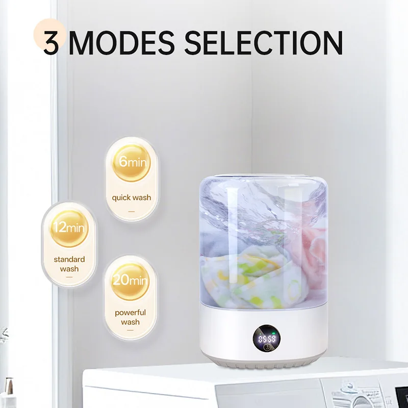 Portable Mini Washing Machine  - Camping Quiet บทวิจารณ์และราคา