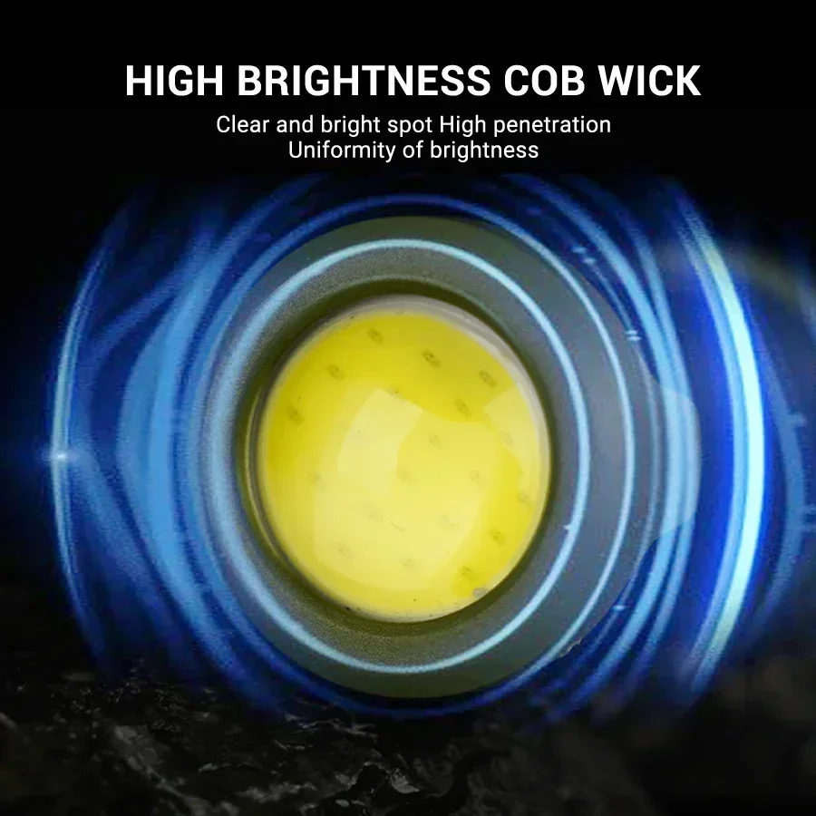 Powerful EDC LED Flashlight Ke - Outdoor Camping Decor บทวิจารณ์และราคา