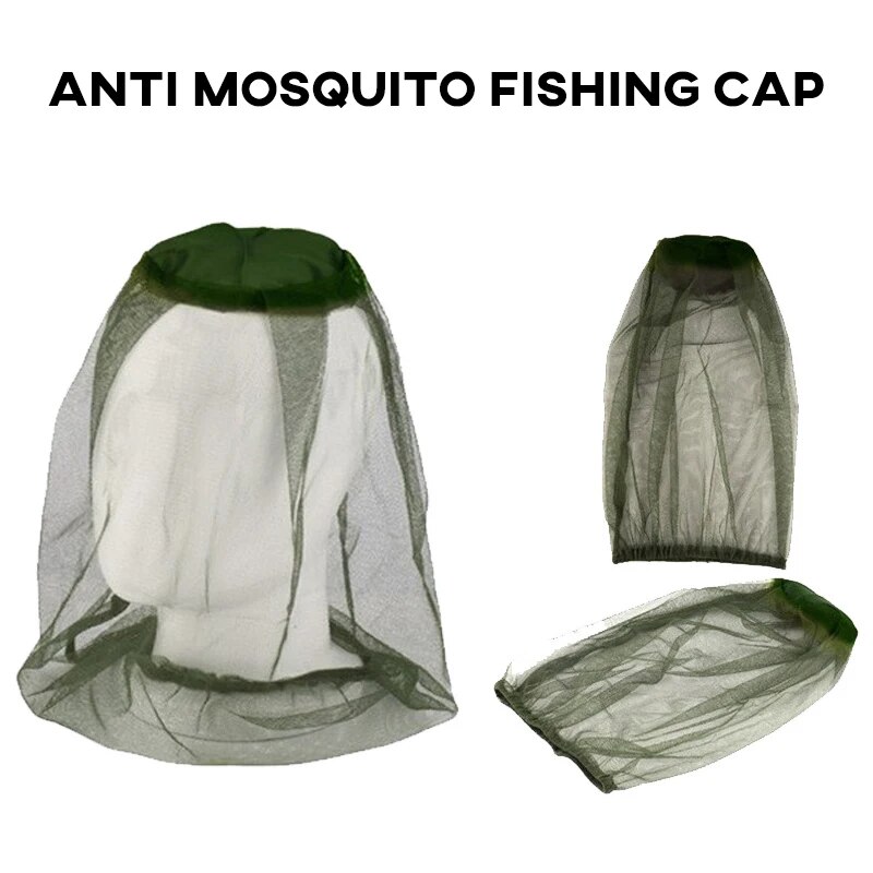 Anti Mosquito Fishing Cap 1pc  - Outdoor Camping Bug Zapper บทวิจารณ์และราคา