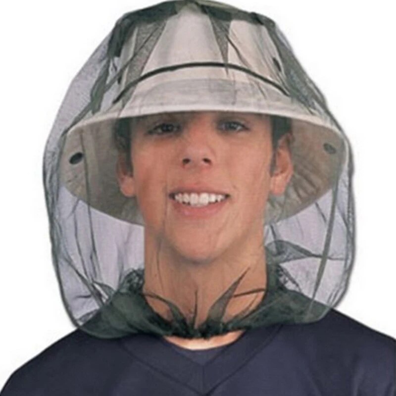 Anti Mosquito Fishing Cap 1pc  - Outdoor Camping Bug Zapper บทวิจารณ์และราคา