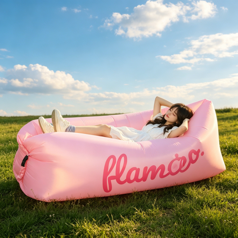 Portable Inflatable Air Sofa L - Outdoor Camping Rug Waterproof บทวิจารณ์และราคา