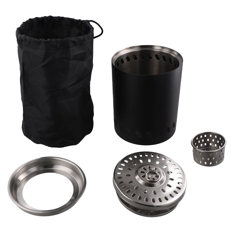 A08P-Portable Stainless Steel  - Outdoor Camping Fire Pit บทวิจารณ์และราคา