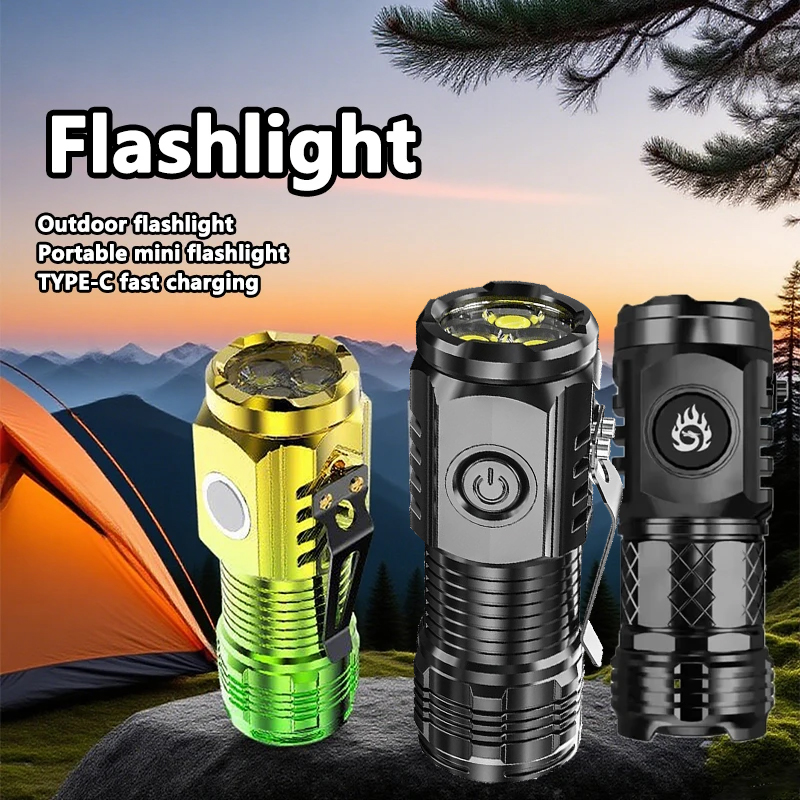 Super Bright MINI LED Flashlig - Outdoor Camping Decor บทวิจารณ์และราคา