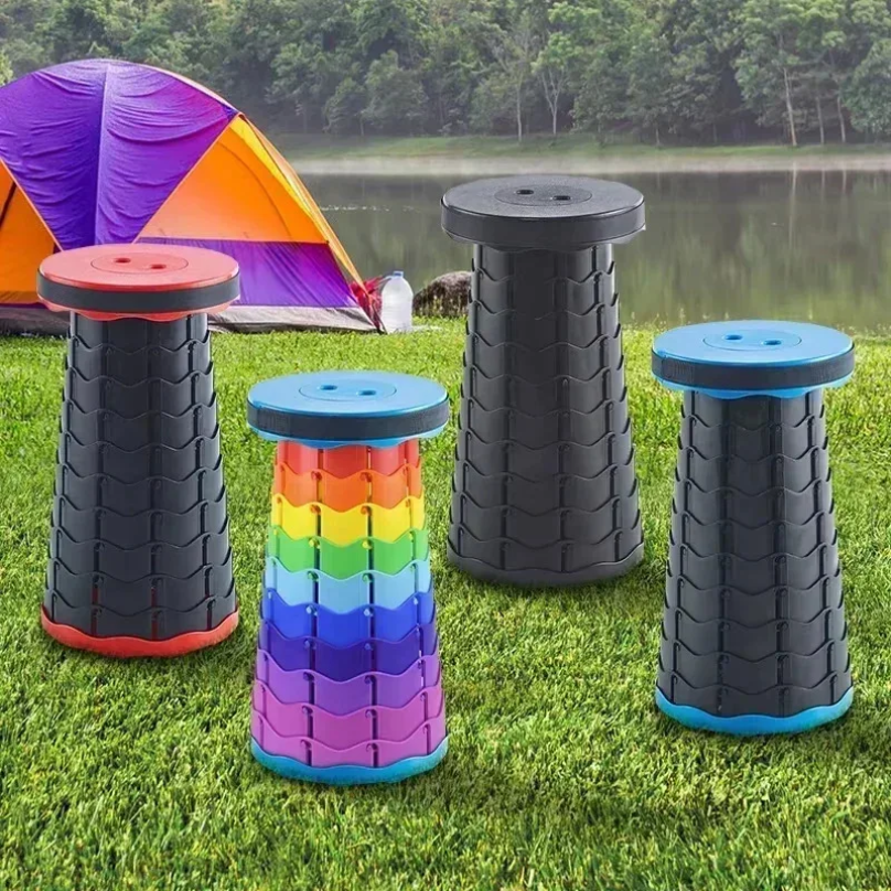 Portable Plastic Folding Teles - Outdoor Chair Camping บทวิจารณ์และราคา