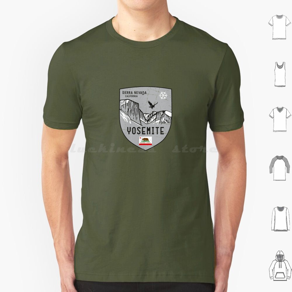Yosemite California Emblem T S - Outdoor Camping Yosemite บทวิจารณ์และราคา