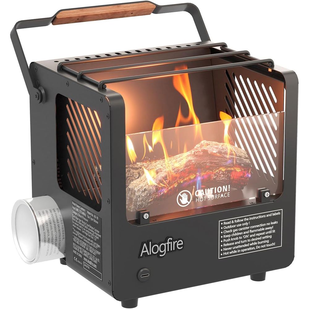 Portable 3-in-1 Gas Fire Pit,  - Outdoor Camping Fire Pit บทวิจารณ์และราคา