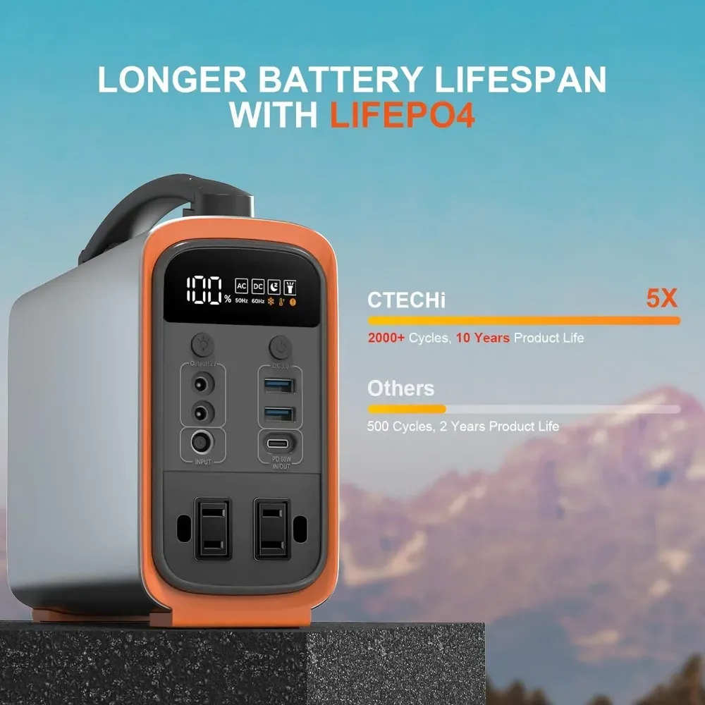 320Wh Lifepo4 Portable Power S - Portable Power Station บทวิจารณ์และราคา