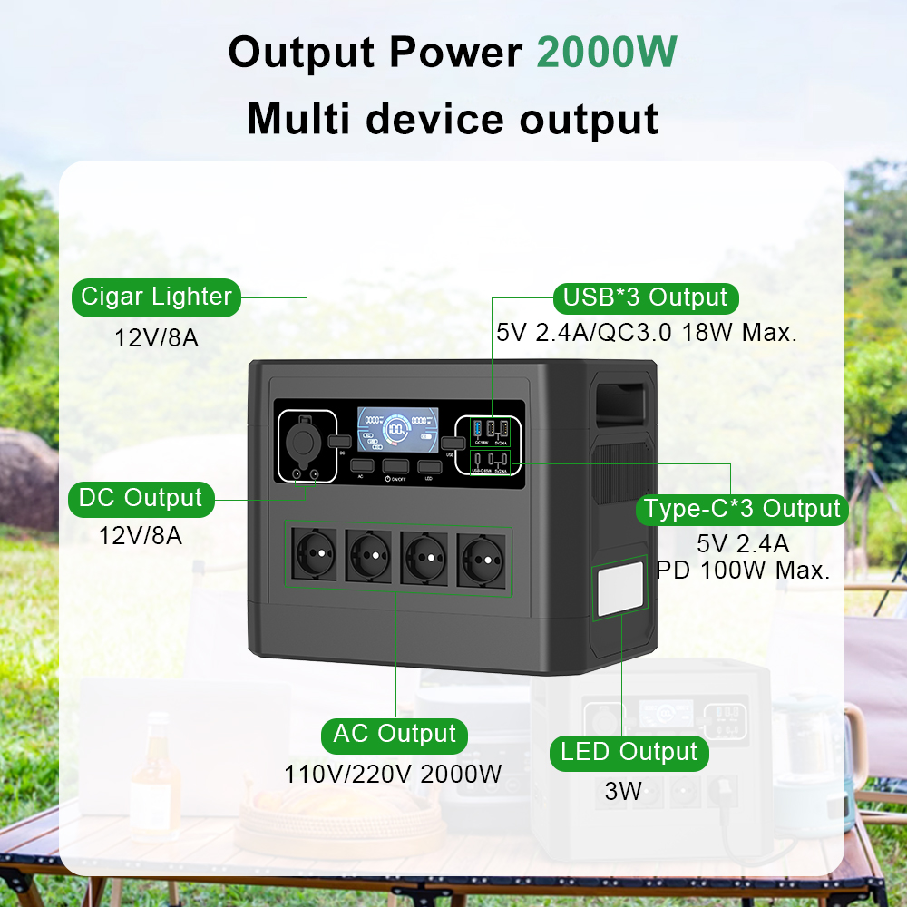 Manufacturer Wholesale 220V 11 - Portable Power Station บทวิจารณ์และราคา