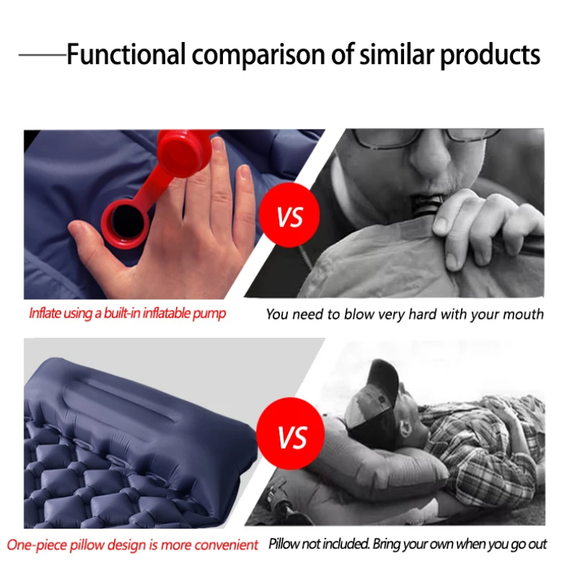 With Pillows Ultralight Inflat - Camp Pillow Compressible บทวิจารณ์และราคา